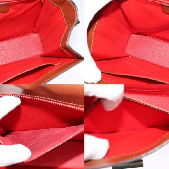 CELINE Shoulder Bag Leather Brown - Picture 12 of 13